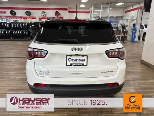 Bright White Clearcoat 2024 Jeep Compass Limited