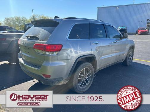 Billet Silver Metallic Clearcoat 2019 Jeep Grand Cherokee Limited