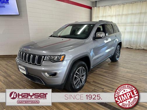 Billet Silver Metallic Clearcoat 2019 Jeep Grand Cherokee Limited