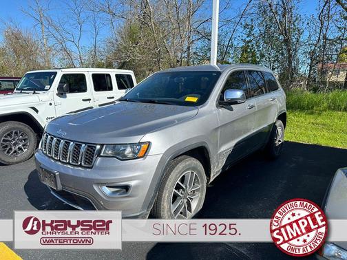 Billet Silver Metallic Clearcoat 2019 Jeep Grand Cherokee Limited