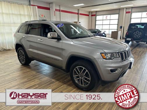 Billet Silver Metallic Clearcoat 2019 Jeep Grand Cherokee Limited