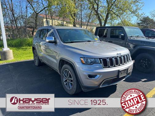 Billet Silver Metallic Clearcoat 2019 Jeep Grand Cherokee Limited