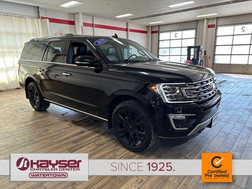 Agate Black Metallic 2021 Ford Expedition Max Limited
