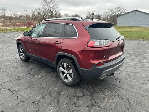 Velvet Red Pearlcoat 2019 Jeep Cherokee Limited