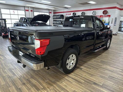 Magnetic Black 2017 Nissan Titan SV