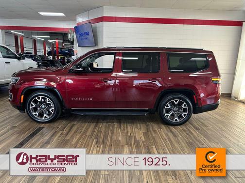 Velvet Red Pearlcoat 2024 Jeep Wagoneer Series III 4x4