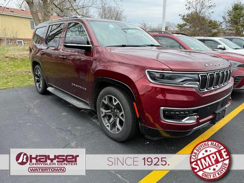 Velvet Red Pearlcoat 2024 Jeep Wagoneer Series III 4x4
