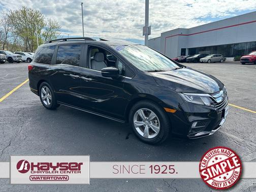 Crystal Black Pearl 2018 Honda Odyssey EX-L