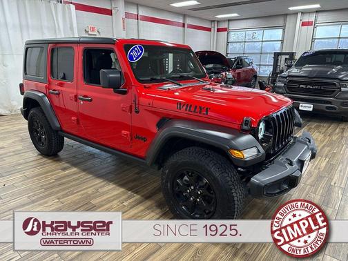 2021 Jeep Wrangler Willys