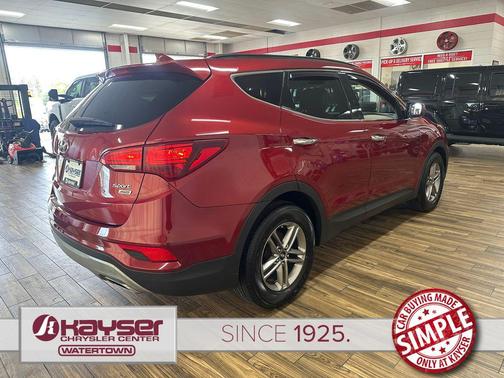 Serrano Red 2017 Hyundai Santa Fe Sport 2.4L