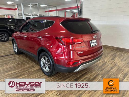 Serrano Red 2017 Hyundai Santa Fe Sport 2.4L