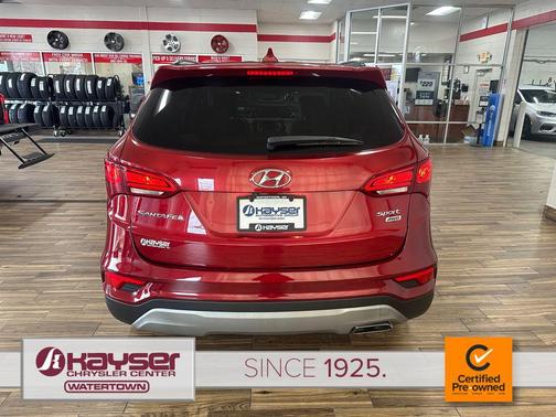 Serrano Red 2017 Hyundai Santa Fe Sport 2.4L