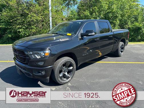 Diamond Black Crystal Pearlcoat 2019 RAM 1500 Big Horn