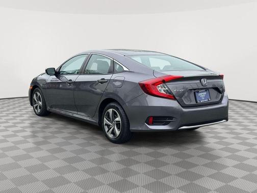 Modern Steel Metallic 2021 Honda Civic LX