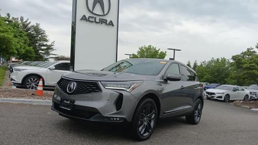 Liquid Carbon Metallic 2023 Acura RDX Base