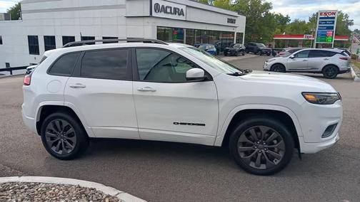 Bright White Clearcoat 2021 Jeep Cherokee High Altitude