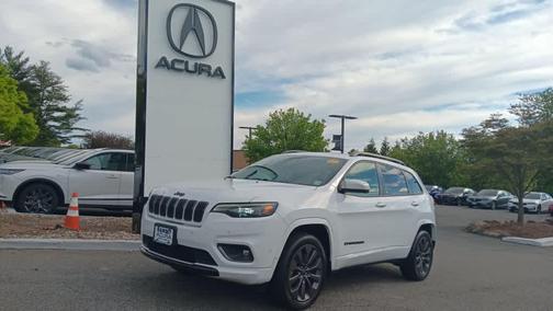 Bright White Clearcoat 2021 Jeep Cherokee High Altitude