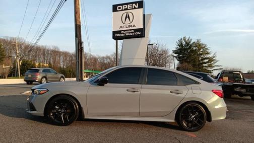 Sonic Gray Pearl 2024 Honda Civic Si Base