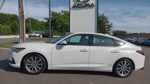 Platinum White Pearl 2024 Acura Integra CVT