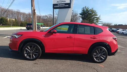 Milano Red 2025 Acura ADX A-Spec