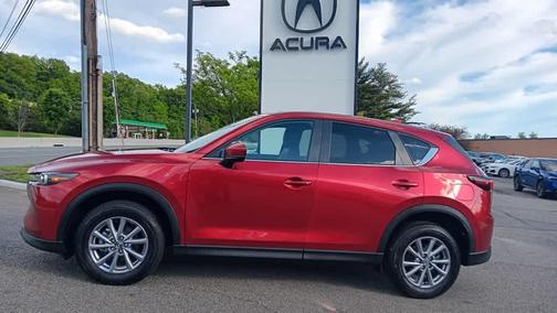 Soul Red Crystal Metallic 2023 Mazda CX-5 2.5 S Preferred Package