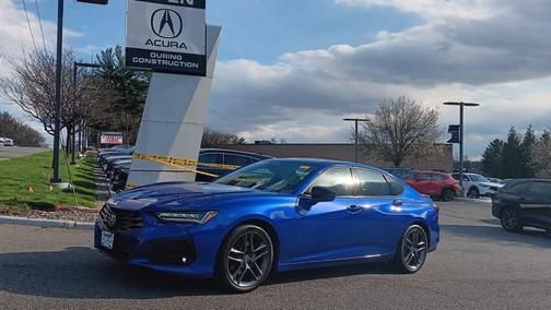 Apex Blue Pearl 2024 Acura TLX A-Spec