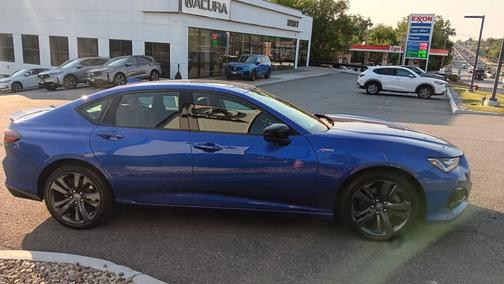 Apex Blue Pearl 2023 Acura TLX A-Spec