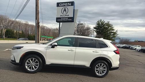 Platinum White Pearl 2023 Honda CR-V EX-L