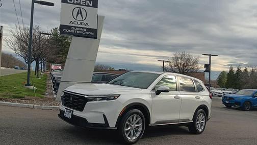 Platinum White Pearl 2023 Honda CR-V EX-L