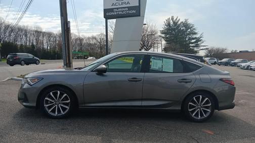 Liquid Carbon Metallic 2023 Acura Integra CVT