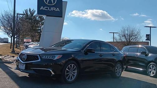 Majestic Black Pearl 2020 Acura TLX Technology