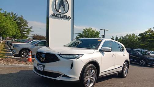 Platinum White Pearl 2024 Acura MDX Standard