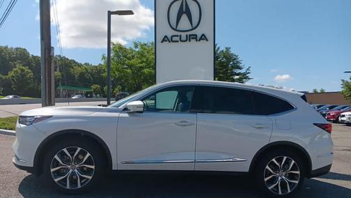 Platinum White Pearl 2024 Acura MDX Technology Package