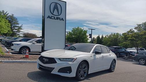 Platinum White Pearl 2021 Acura TLX A-Spec