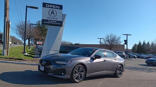Modern Steel Metallic 2023 Acura TLX A-Spec