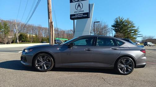 Modern Steel Metallic 2023 Acura TLX A-Spec