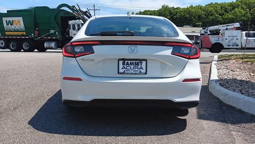 Platinum White Pearl 2024 Honda Civic EX-L