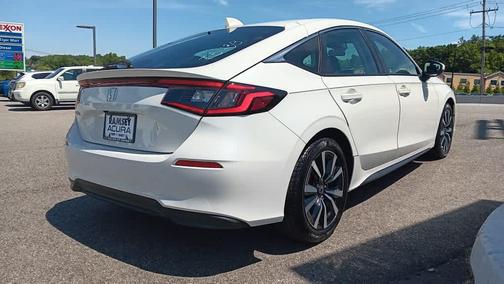 Platinum White Pearl 2024 Honda Civic EX-L