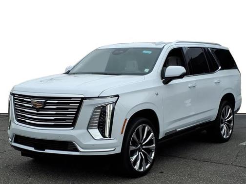 Vibrant White Tricoat 2026 Cadillac Escalade Sport Platinum