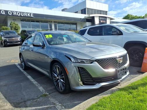 Argent Silver Met 2023 Cadillac CT5 Premium Luxury