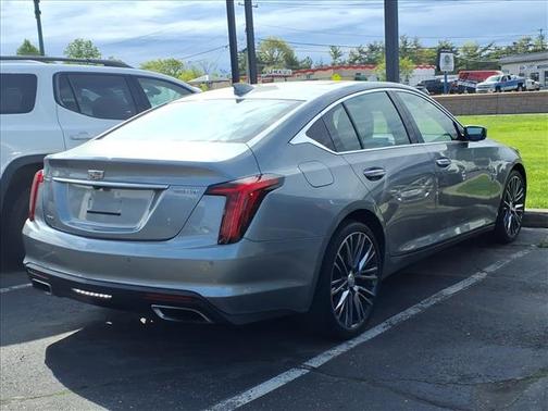 Argent Silver Met 2023 Cadillac CT5 Premium Luxury