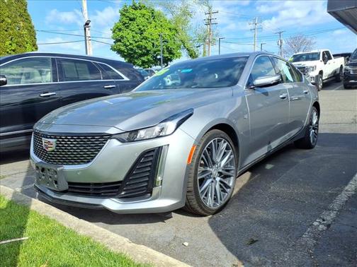 Argent Silver Met 2023 Cadillac CT5 Premium Luxury
