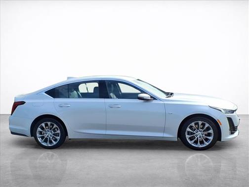Crystal White Tricoat G1w 2023 Cadillac CT5 Premium Luxury