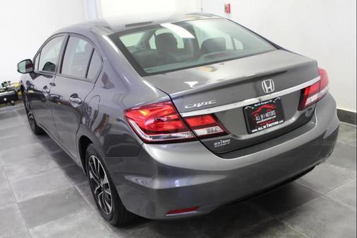 Gray 2013 Honda Civic EX-L