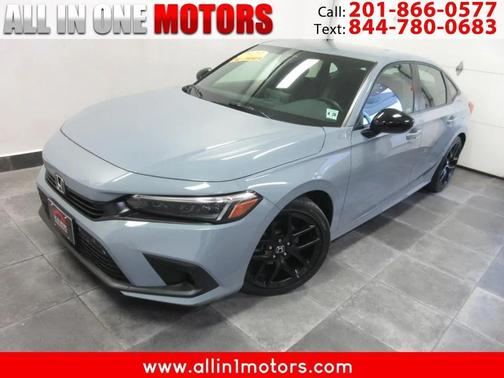 Gray 2023 Honda Civic Sport