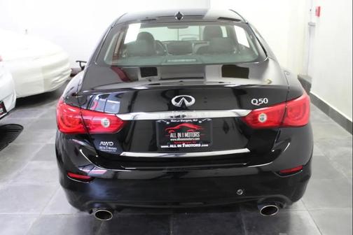 Black 2014 INFINITI Q50 Premium