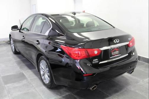 Black 2014 INFINITI Q50 Premium