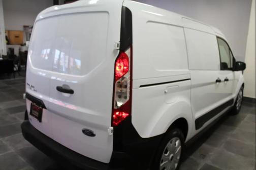 Frozen White 2020 Ford Transit Connect XL Cargo Van
