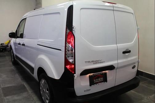 Frozen White 2020 Ford Transit Connect XL Cargo Van