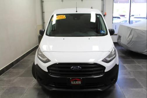 Frozen White 2020 Ford Transit Connect XL Cargo Van